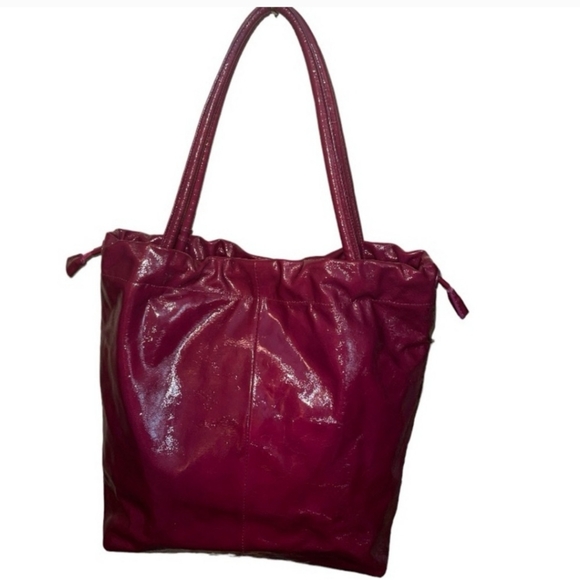 FURLA Patent Leather Hobo EUC - Picture 11 of 14
